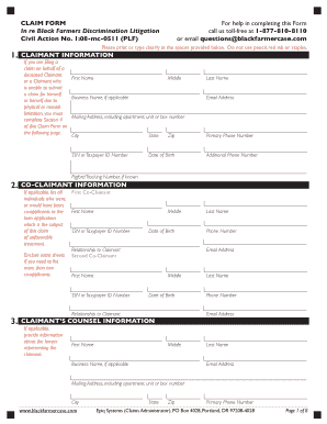 How to Apply for the Black Farmers Settlement Form